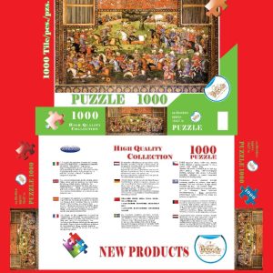 Paintings by Chehel Sotoun  palace 1000 piece puzzle (2)